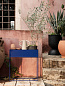 Кашпо Plant Box Ferm Living 1104265287 ярко-синий — фото 1