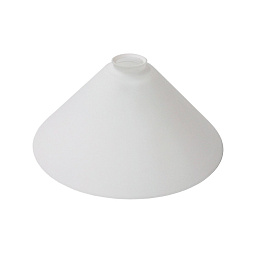 GL126 Mullan Lighting конусный стеклянный плафон матовой текстуры