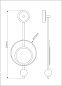 A2604AP-7GO Arte Lamp Polaris настенный светильник LED 1х7W 350Lm 4000K — фото 4
