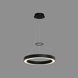 C374290N ACB Iluminacion Aliso подвесной светильник цилиндрической формы, чёрный корпус с белым рассеивателем