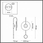 4312/5WL Odeon Light Naxos бра 5W 525lm 3000K — фото 4
