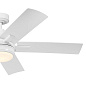 52" Tide 5 Blade LED Weather+ Outdoor Ceiling Fan White уличная люстра-вентилятор 310126WH Kichler — фото 9