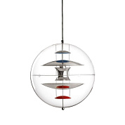 VP GLOBE - 40 - Suspension/réflecteurs blanc, bleu et orange