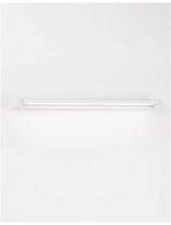 Sandy White Aluminium & Acrylic LED 20 Watt 220-240 Volt 1811Lm 3000K IP20 L: 70 W: 9 H: 4.2 cm