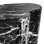 110779 Side Table Sceptre black faux marble SIDE TABLES Eichholtz