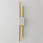 Бра Crystal Lux CARTA AP6W LED WHITE/BRASS — фото 1