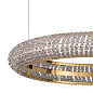 Kolarz NOBILE 6004.30130.530 подвесной светильник золото 24 карата ø60cm высота 210cm мин. высота 10cm 1 лампа cветодиодная лампа с регулировкой яркости