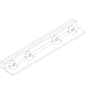 SOLI - CORNER 180° W белый Delta Light ILP