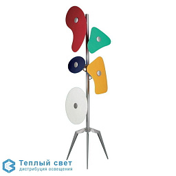 Orbital - suspension Foscarini Orbital торшер с разноцветными декоративными элементами на стойке