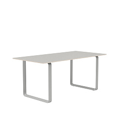 70TAB170A0302 Muuto 7070 стол обеденный линолеум серый серый 85x170 см