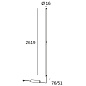 05-8252-05-M1 настенный светильник Leds C4 Tubs Modular черный — фото 1