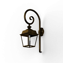 Place des Vosges 1 Tradition N° 5; Clear glass E27 105W; Gold patina