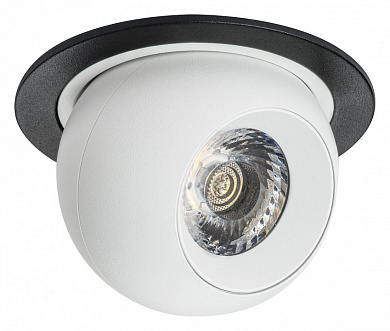 встраиваемый потолочный светильник белый