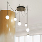 Подвесной светильник AQForm MODERN BALL simple midi LED spider suspended — фото 5