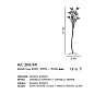 IDL Orchidea 260/6P AMBER CRYSTAL GLASS торшер — фото 1