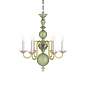 Eugene Glass arm Small Chandelier люстра Preciosa Lighting EUGES-CHA-PRC-1001