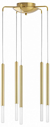 L5T747133 Lightstar Tubo подвесная люстра с длинным корпусом чёрного цвета