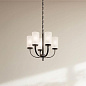 Kennewick 5 Light Chandelier Black люстра 52386BK Kichler — фото 2