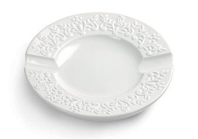 Фарфоровая пепельница с узором из колокольчиков Logos Lladro 01009612