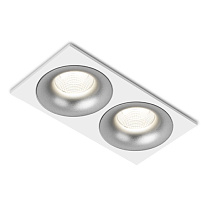 Потолочные светодиодные светильники Led technology CITY X 22.30 W 2FW NO DIM серебристый + белый
