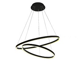 Люстра Kink Light Тор черный d80+60 08220,19A(4000K)