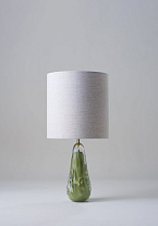 Spilt Pea shown with 11 Top Hat in Natural Linen with Cream Card lining