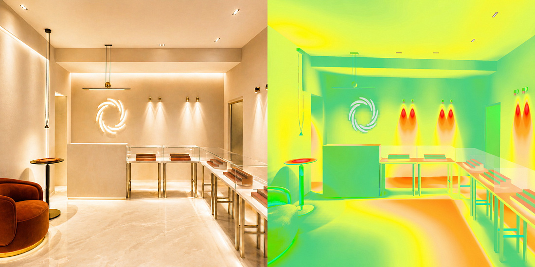 Светотехнический расчет магазин — фото 8