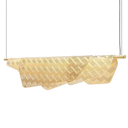 L0571201 La Petite Friture MEDITERRANEA Подвесной светильник с латунным плафоном
