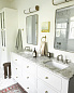 RL2534 Visual Comfort Bleeker двойной светильник для ванной — фото 2
