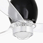 32027UL-19 Faro MINI ETERFAN люстра-вентилятор со светом 13W тёмное дерево Ø1280 3 лопасти — фото 2