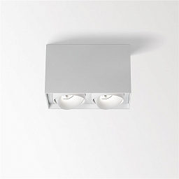 100006 9338 W-W Delta Light GRID накладной потолочный светильник прямоугольной формы белого цвета