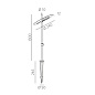 Уличный ландшафтный светильник GROOVE RS1300 7.27 B Led Technology — фото 1