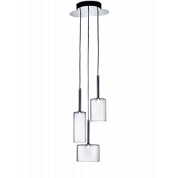 SPSPILL3CSCRG4L Axolight Spillray 3 SP люстра с 3 лампами хром; прозрачный