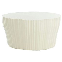 05224AV Kartell Corteza журнальный столик ребристой цилиндрической формы