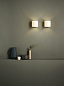 1074001 Luga Astro lighting настенный светильник белое стекло — фото 4