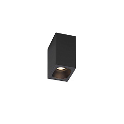 PIRRO SPOT SURFACE 1.0 Jet Black Wever Ducre Pirro настенный накладной светильник черный