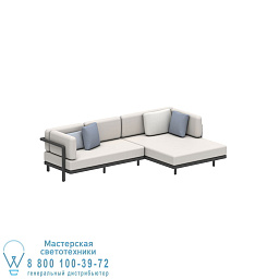 Alura Lounge set 14a алюминий с покрытием Royal Botania