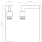 1222013 Ravello Wall Astro lighting настенный светильник матовый никель — фото 5