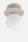 Art Deco 24 IP44 IP44 Mud/W Mud/White Globen Lighting настенный светильник для ванных комнат