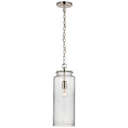 EU-TOB52272 Visual Comfort Katie подвесной светильник с крупным цилиндрическим стеклянным плафоном
