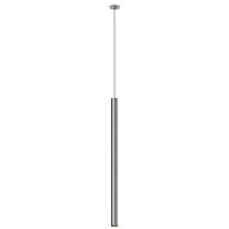 LOGIC Q300 8.30 WB + BASE N Led Technology подвесной светильник сатиновое серебро + чёрный