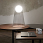 FN285021_15 Foscarini Satellight TL LED дизайнерский настольный светильник из выдувного стекла прозрачный — фото 1