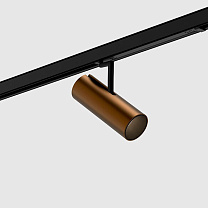 holon 60 directional, on-track 230V (onetrack), deep recessed louvre, brushed bronze