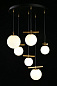 APL.643.03.06 Aployt Penelopa подвесной светильник, 5Вт, черный — фото 1