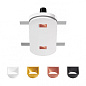 CA034AWHMFL Linea Light Gypsum Coloring Q2 15W 198 264 V квадратный встраиваемый спот на 2 источника света белый — фото 1