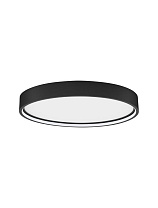 Triac Dimmable Sandy Black Aluminium & Acrylic LED 30 Watt 220-240 Volt 2400Lm 3000K IP20 D: 45 H: 5 cm