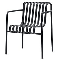 Palissade Dining Armchair, сталь, порошковая окраска, антрацит