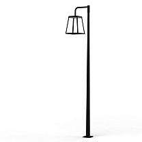 Lampiok 4 N° 3; Satin-finish PMMA Built-in LED 3000°K warm white 36W; Black grey
