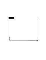 Sandy Black Steel & Aluminium LED 20 Watt 220-240 Volt 1062Lm IP20 3200K L:100 W:7 H:150 cm