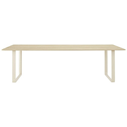 65168 Muuto 7070 обеденный стол массив дуб песочный 108x255 см